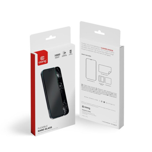 Niepękające szkło hybrydowe Nano Glass iPhone 15 Pro Max-9824966