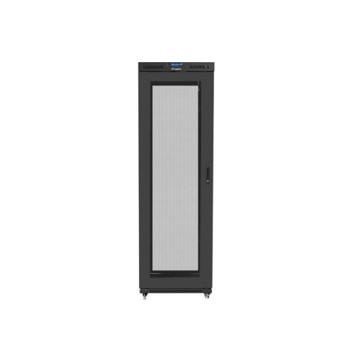 Szafa stojąca Rack 19 cali 47U 800x1000mm, drzwi perforowane LCD (FLAT PACK) czarna-9825674