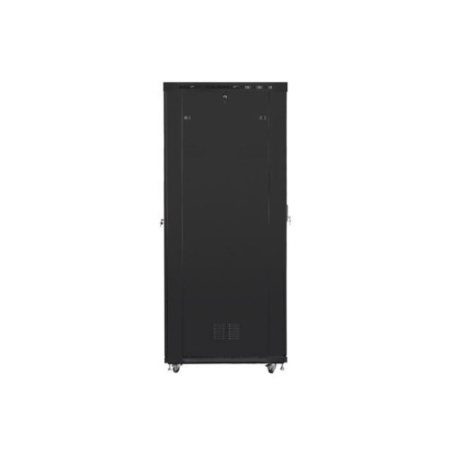 Szafa stojąca Rack 19 cali 47U 800x1200mm, drzwi szklane LCD (FLAT PACK) czarna-9825682