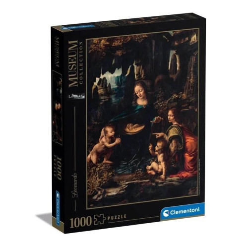 Puzzle 1000 elementów Leonardo The Virgin of the Rocks-9827011