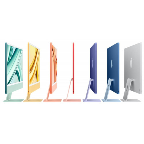 iMac 24 cale: M3 8/10, 8GB, 512GB SSD - Zielony-9827317