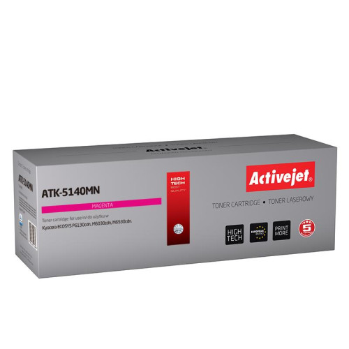 Toner Activejet ATK-5140MN (zamiennik Kyocera TK-5140M; Supreme; 5000 stron; czerwony)-979107
