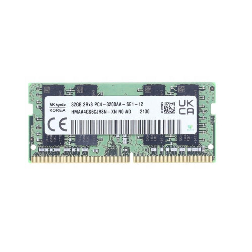 Hynix SO-DIMM 32GB DDR4 2Rx8 200MHz PC4-25600 HMAA4GS6CJR8N-XN-9849985