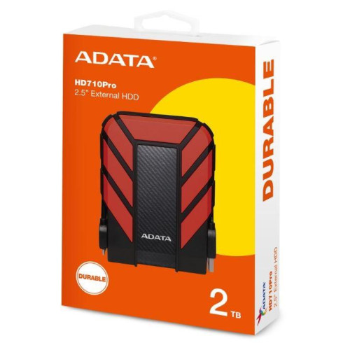 DashDrive Durable HD710 2TB 2.5'' USB3.1 Czerwony-9854334