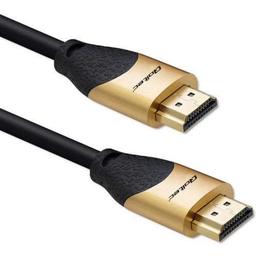 Kabel HDMI v2.1 Ultra High Speed 8K | 60Hz | 30AWG | 1m Złoty -9856877