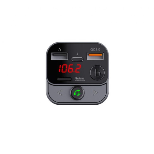 Transmiter samochodowy FM MP3 z funkcją BT,USB LCD FM-84B QC3.0 -9856911