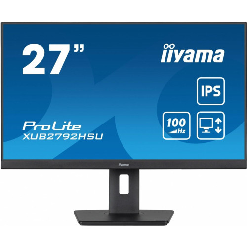 Monitor ProLite XUB2792HSU-B6 27 cali IPS,HDMI,DP,100Hz,SLIM,4xUSB3.2,PIVOT, HAS(150mm),2x2W-9856959