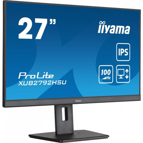 Monitor ProLite XUB2792HSU-B6 27 cali IPS,HDMI,DP,100Hz,SLIM,4xUSB3.2,PIVOT, HAS(150mm),2x2W-9856971