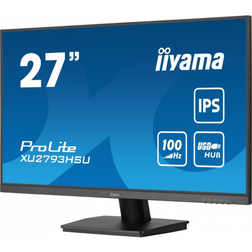 Monitor Prolite XU2793HSU-B6 27 cali IPS.HDMI.DP.2x2W.USBx2.FHD.SLIM.100Hz-9856983