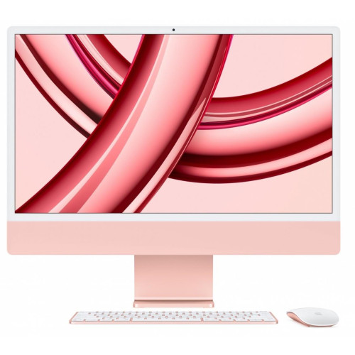 iMac 24 cale: M3 8/10, 8GB, 256GB SSD - Różowy-9857023