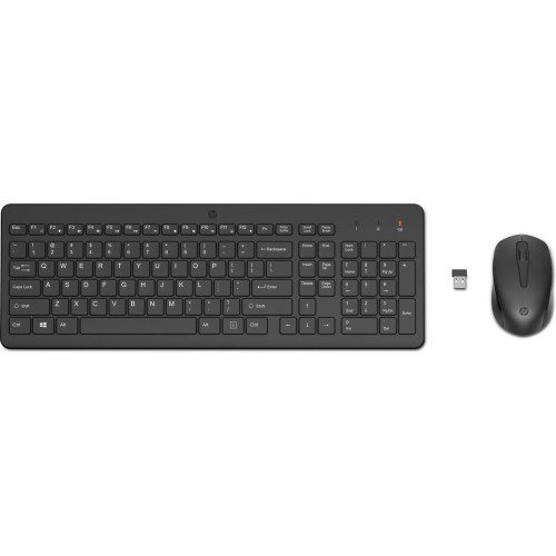 Zestaw klawiatura + mysz HP 330 Wireless Mouse and Keyboard Combo czarne 2V9E6AA-9867565