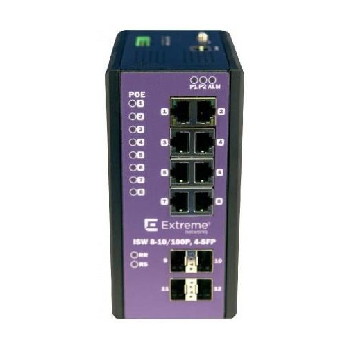 Extreme Networks ISW 8-10/100P4-SFP/8-PORT POE+ 10/100 W/4-PORT IN-9878174