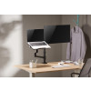 GEMBIRD BIURKOWE REGULOWANE RAMIĘ/UCHWYT NA MONITOR + PODSTAWKA NA NOTEBOOKA 17-32, VESA 100X100MM, DO 8 KG-9880765