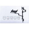 GEMBIRD BIURKOWE REGULOWANE RAMIĘ/UCHWYT NA MONITOR + PODSTAWKA NA NOTEBOOKA 17-32, VESA 100X100MM, DO 8 KG-9880769