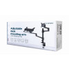 GEMBIRD BIURKOWE REGULOWANE RAMIĘ/UCHWYT NA MONITOR + PODSTAWKA NA NOTEBOOKA 17-32, VESA 100X100MM, DO 8 KG-9880770