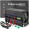 QOLTEC PRZETWORNICA NAPIĘCIA MONOLITH 1200 MS WAVE | 12V NA 230V | 600/1200W | USB-9887638