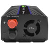 QOLTEC PRZETWORNICA NAPIĘCIA MONOLITH 1200 MS WAVE | 12V NA 230V | 600/1200W | USB-9887645