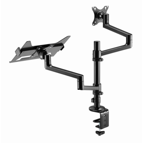 GEMBIRD BIURKOWE REGULOWANE RAMIĘ/UCHWYT NA MONITOR + PODSTAWKA NA NOTEBOOKA 17-32, VESA 100X100MM, DO 8 KG-9880761