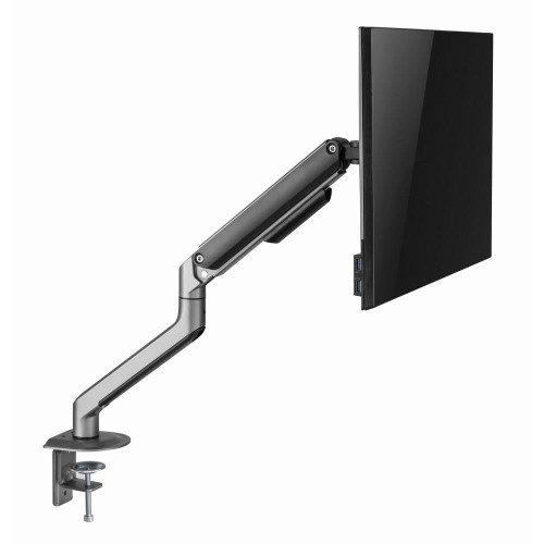GEMBIRD BIURKOWE REGULOWANE RAMIĘ/UCHWYT NA MONITOR 17-32, VESA 100X100MM, DO 9 KG, KOLOR SZARY-9880778