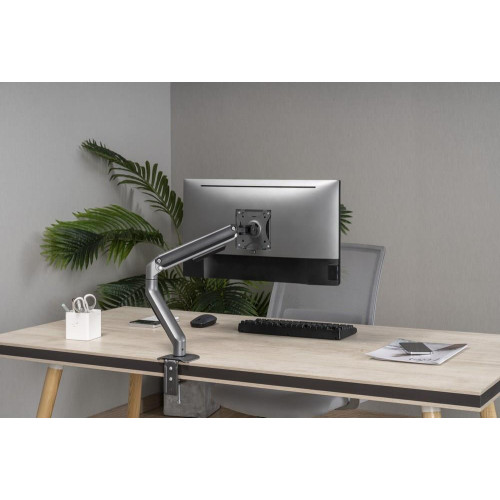 GEMBIRD BIURKOWE REGULOWANE RAMIĘ/UCHWYT NA MONITOR 17-32, VESA 100X100MM, DO 9 KG, KOLOR SZARY-9880782