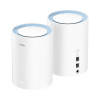 Access Point CUDY M1200 (2-Pack) AC1200 Dual Band Wi-Fi 2x 10/100Mbps Mesh-9920101