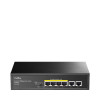 Switch CUDY FS1006P 6-Port 10/100M PoE+ 60W-9920701