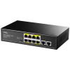 Switch CUDY FS1010P 8-Port 10/100M PoE+ 120W 2xUplink-9920706