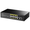 Switch CUDY FS1010PG 8-Port 10/100M PoE+ 120W 2xGbE Uplink-9920711