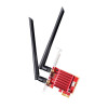 Karta sieciowa CUDY WE3000S AX5400 Wi-Fi 6 + BT 5.2 Intel AX210 Radiator PCIe-9921513