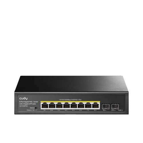 Switch CUDY GS1008PS2 8-Port Gigabit PoE+ 120W 2xSFP-9920726