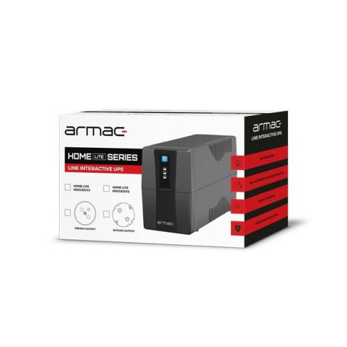 UPS ARMAC HOME LITE LINE-INT 2xSCHUKO HL850F/LEDV2-9940165