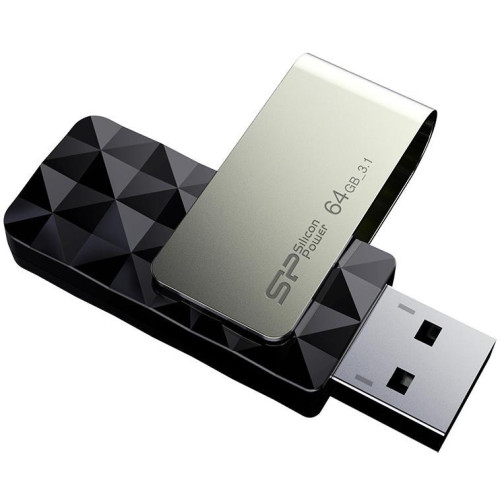 Pendrive Silicon Power Blaze B30 64GB USB 3.1 kolor czarny (SP064GBUF3B30V1K)-995946