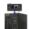Zasilacz awaryjny UPS, on-line, czysta fala sinusoidalna, 3KVA, 2.4W, LCD, USB-9966309