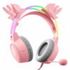 Słuchawki gamingowe X15 PRO Buckhorn różowe (przewodowe)-9968555