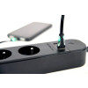 Inteligentna listwa Tuya 4xFR 2xUSB-A 1xUSB-C Czarna-9969454