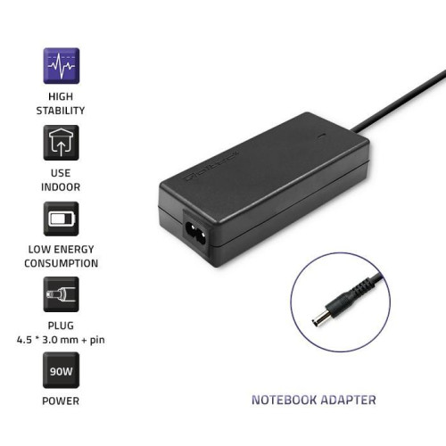 Zasilacz do Dell 90W | 19.5V | 4.62A | 4.5*3.0+pin-9965975