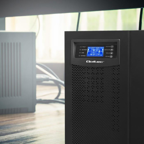 Zasilacz awaryjny UPS, on-line, czysta fala sinusoidalna, 10kVA, 8kW, LCD USB-9966287