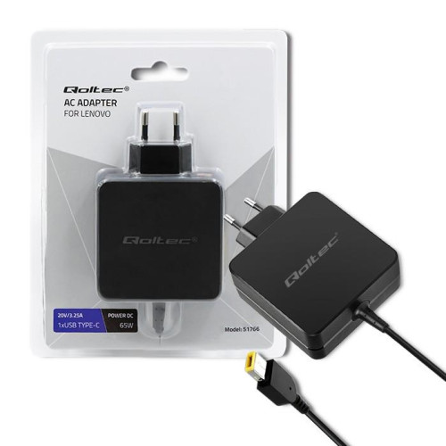 Zasilacz do Lenovo 65W | 20V | 3.25A | slim tip+pin -1011049