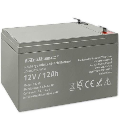 Akumulator AGM 12V | 12Ah -9966507