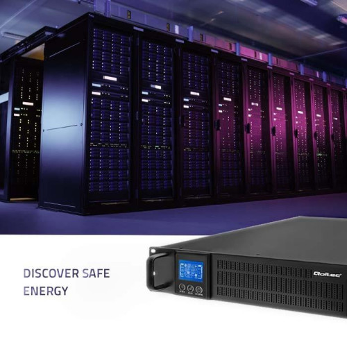 Zasilacz awaryjny UPS RACK | 3kVA | 2400W | LCD-9967198