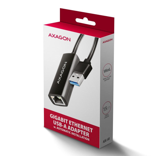 ADE-AR Karta sieciowa Gigabit Ethernet adapter, USB-A 3.2 Gen 1, instalacja automatyczna-9969752