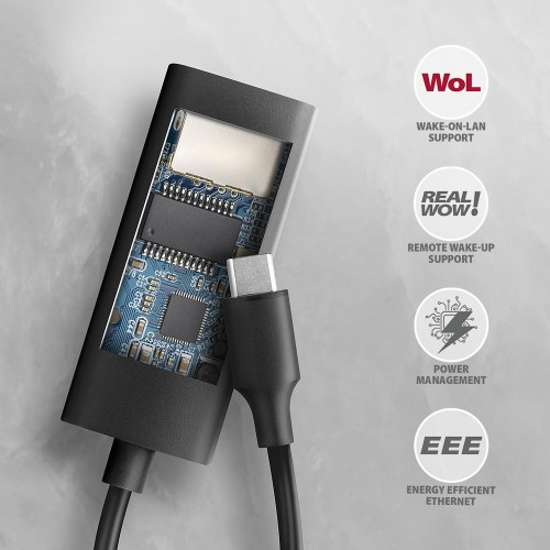 ADE-ARC Karta sieciowa Gigabit Ethernet adapter, USB-C 3.2 Gen 1, instalacja automatyczna-9969757
