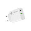 Ładowarka sieciowa Ribera 1x USB-A + 1x USB-C 20W Biała -9971217