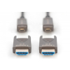Kabel hybrydowy AOC HDMI 2.0 Premium High Speed Ethernet 4K60Hz UHD HDMI D/A HDMI D/A M/M z odłączanym wtykiem, 10m, C
