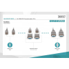 Kabel hybrydowy AOC HDMI 2.0 Premium High Speed Ethernet 4K60Hz UHD HDMI D/A HDMI D/A M/M z odłączanym wtykiem, 30m, C
