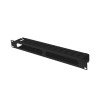 Organizer kabli 19 cali 1U z zaślepką typ A czarny-9972154