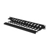 Organizer kabli 19 cali 1U z zaślepką typ A czarny-9972157