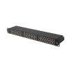 Patch panel 48 portów 1U 19 cali kat.6 ftp ekranowany czarny-9972292