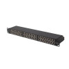 Patch panel 48 portów 1U 19 cali kat.6a ftp ekranowany czarny-9972300