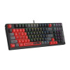Klawiatura mechaniczna Bloody S98 USB Sports Red (BLMS Red Switches)-9973281
